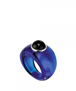 Charmante blue ring lalique