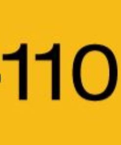 Bombe de peinture acrylique Flame Orange 400ml FO-110-Jaune Melon