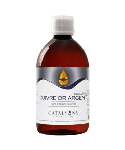 Cuivre-Or-Argent colloïdal 500ml