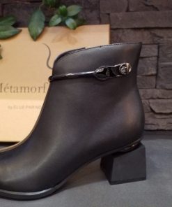 Macup cuir noir Elue par nous