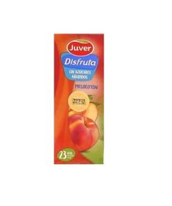 Juver – Disfruta jus de pêche sans sucres ajoutés – 20cl