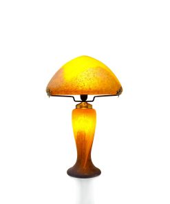 Orange Glass paste lamp