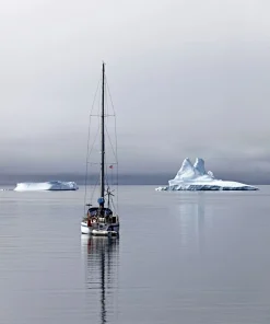 Voilier au Groenland
