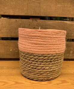 Pot osier couleur Rose D.16