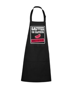 Tablier Sauvez un éleveur mangez un vegan