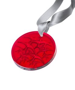 Ornement noël 2018 hirondelles lalique