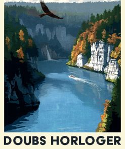 Parc Naturel du Doubs Horloger – Affiche de Voyage