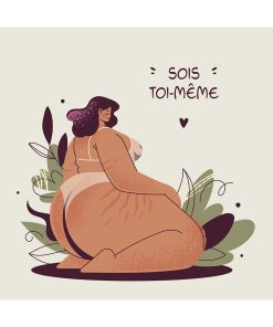 Sois toi-même – Collection Different Girl – Affiche Body Positive