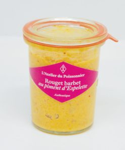 Rillettes de rouget barbet au piment d’Espelette – Atelier du Poissonnier