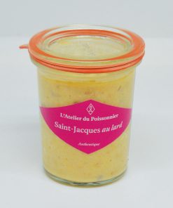 Rillettes de Saint-Jacques au lard – Atelier du Poissonnier