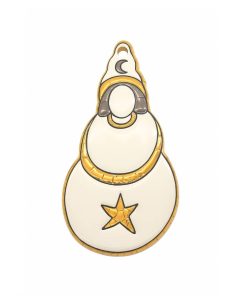 Ornement Noël Bonhomme de Neige Boggio Émaux de Longwy