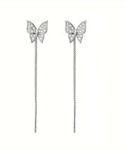 Boucles d&rsquo;oreilles papillons de nuit