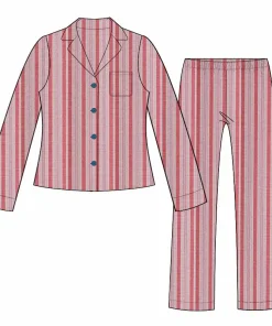 Pyjamas de grand-père, unisexe