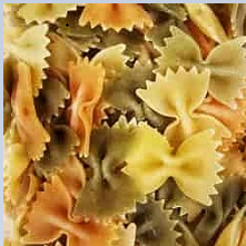 Pâtes bio farfalles tricolores – vrac