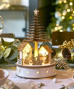 Manège Paysage de Noel