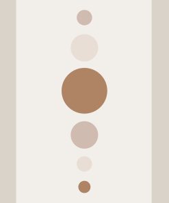 Lever de nouvelles lunes Style boho Affiche