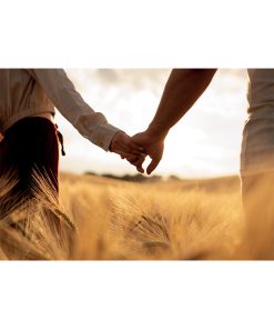 Main dans la main – Affiche amour