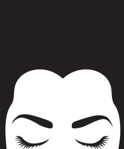 Élégance Monochrome – Collection Retro Woman – Affiche Femme