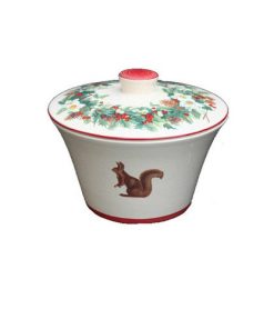 Sucrier roses des neiges