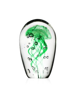Paperweight green Jellyfish