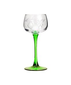 6 verres alsace taillés t.s